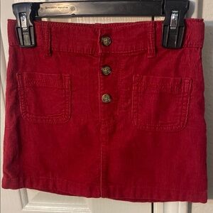 Carter's Red Corduroy Skirt for Kids